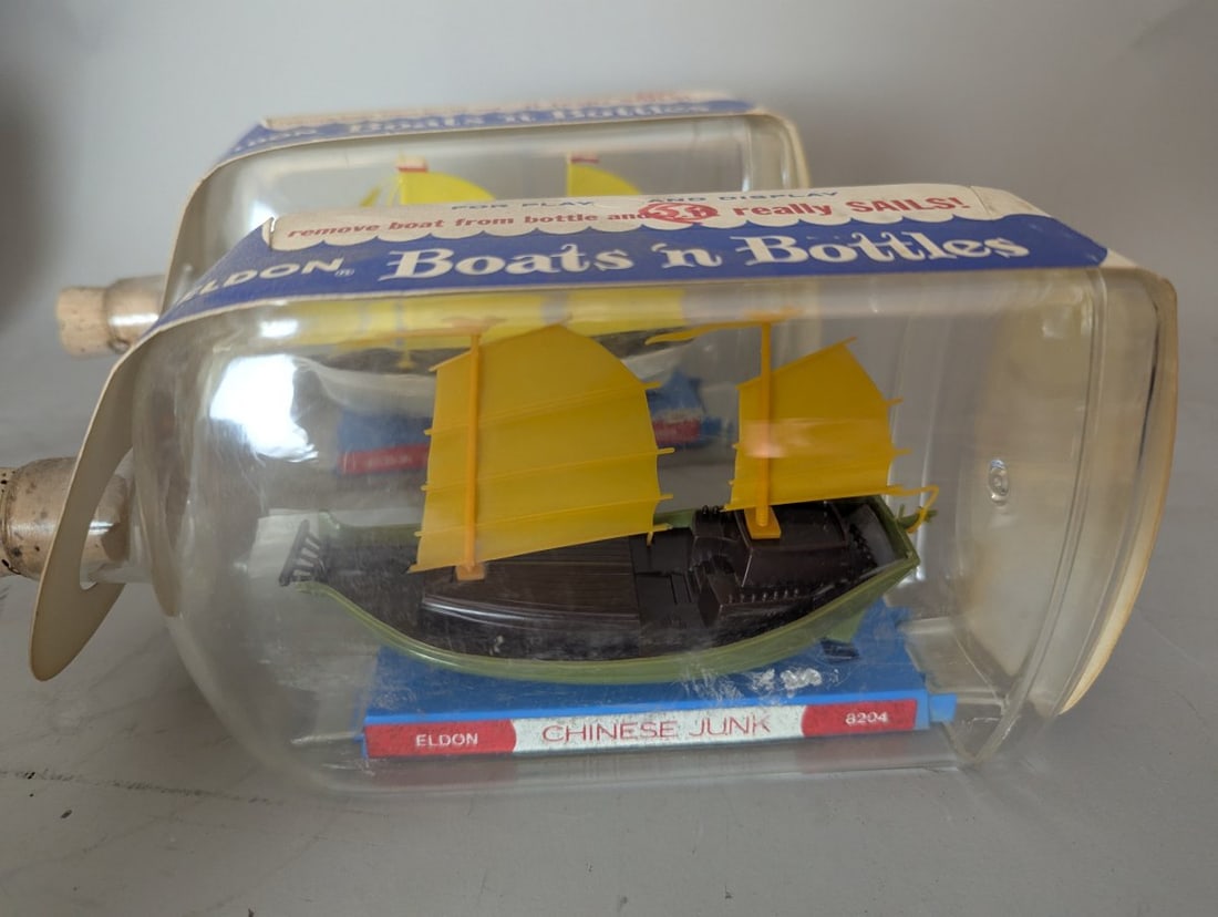 Eldon Vintage Boats n Bottles Store Display Complete Set 1966 Rare Collectible Toys - 11