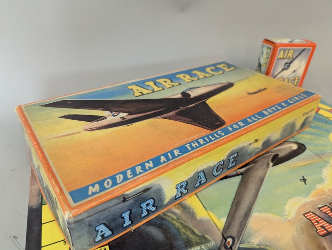 Vintage Air Race Board Game by A&C Games Complete Mid-Century Aviation Memorabilia - 6