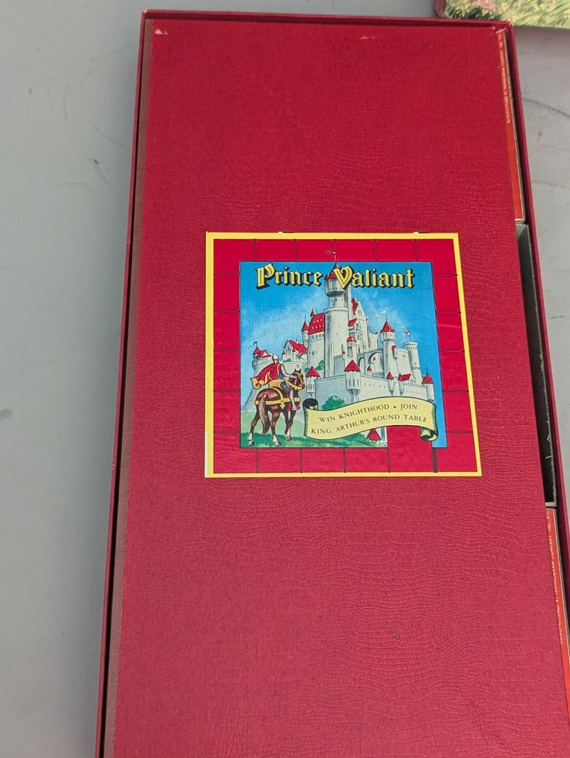 Vintage 1954 Prince Valiant A Game of Valor Board Game by Transogram Harold Foster - 8