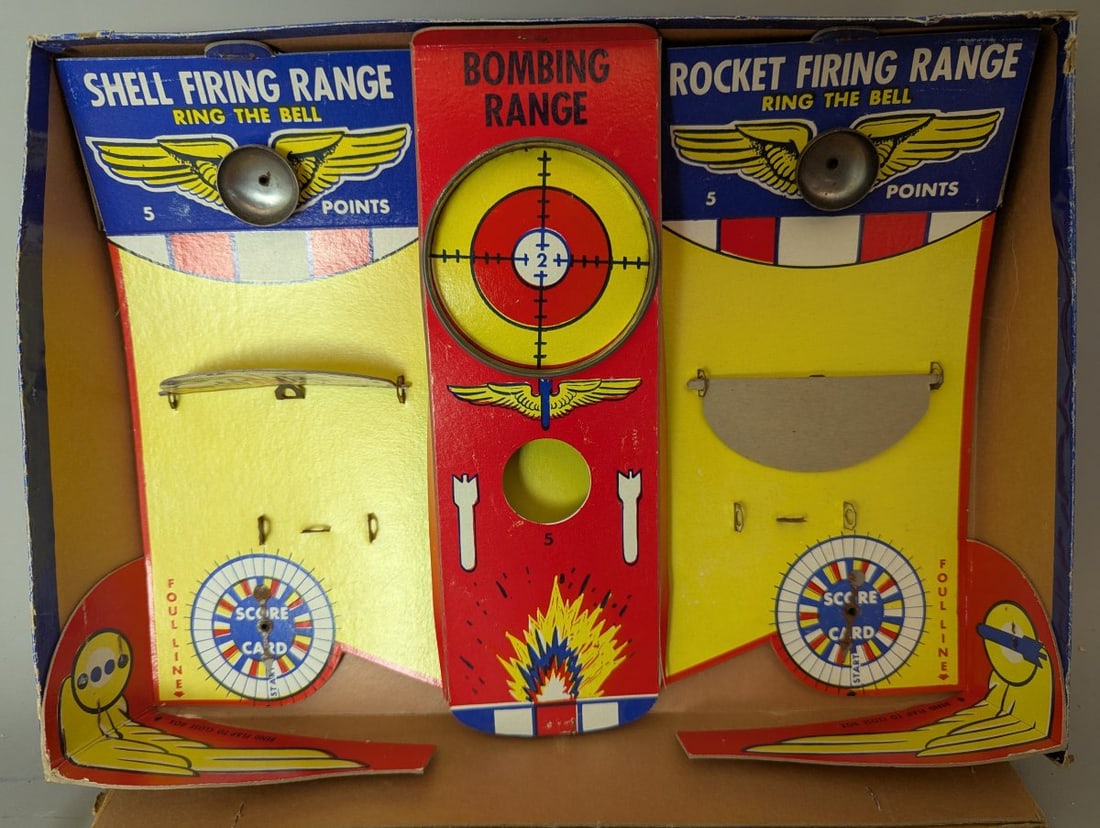 Argo Action Jet Squadron Toy Set with Target Range Vintage Collection - 2