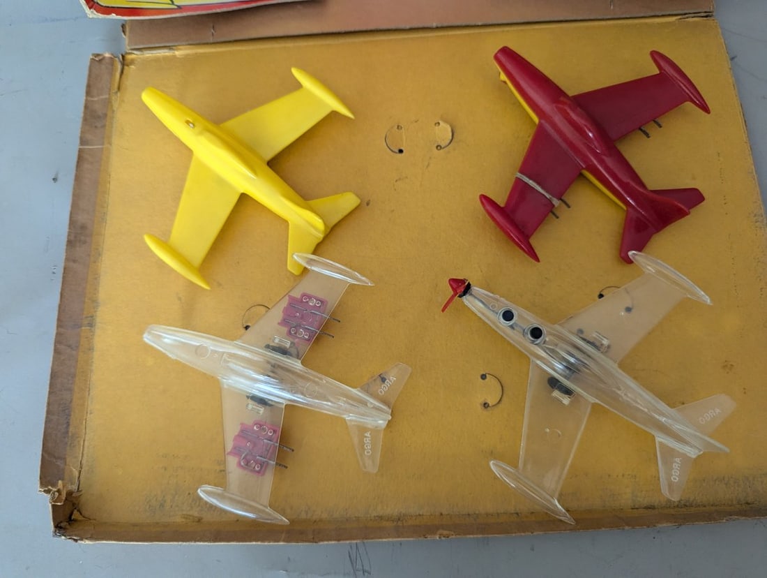 Argo Action Jet Squadron Toy Set with Target Range Vintage Collection - 3