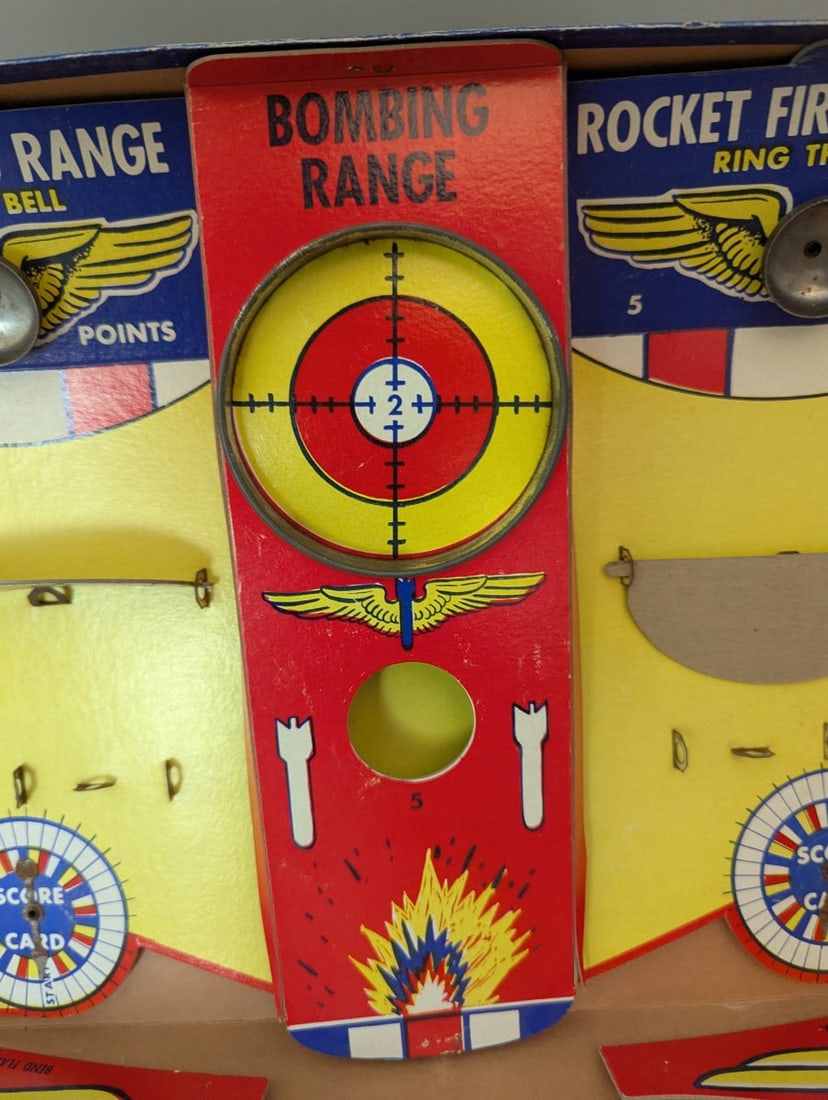 Argo Action Jet Squadron Toy Set with Target Range Vintage Collection - 5