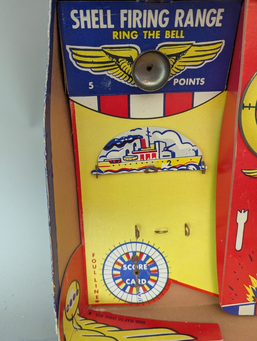 Argo Action Jet Squadron Toy Set with Target Range Vintage Collection - 9