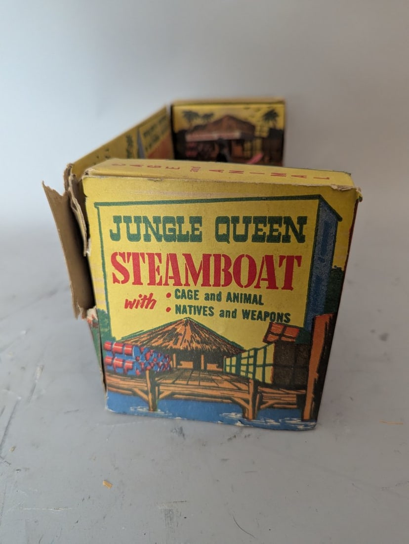 Vintage Multiple Products Corp Jungle Queen Steamboat Toy No. 357 Rare Collectible - 3