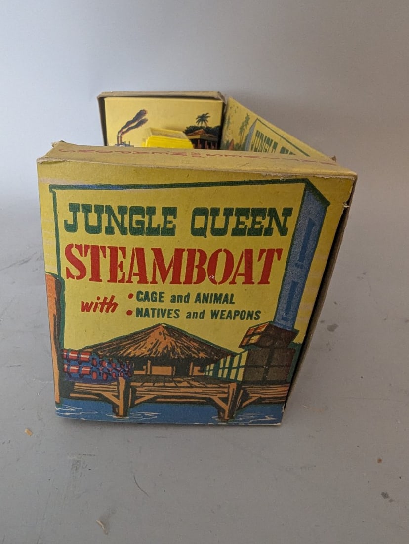 Vintage Multiple Products Corp Jungle Queen Steamboat Toy No. 357 Rare Collectible - 5