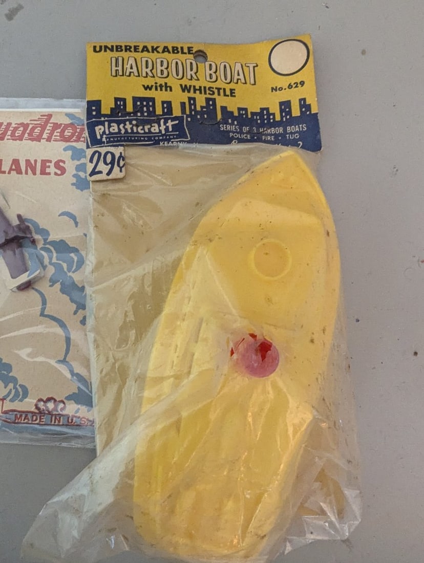 Vintage Assorted Plastic Toys Lot Grand Prix Lido Irwin Tri-Play Collectible NOS - 10