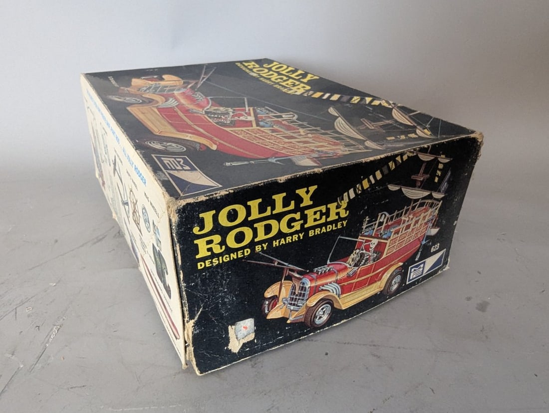 MPC Jolly Rodger Model Kit 1/25 Scale Harry Bradley Vintage Unbuilt Collectible - 5