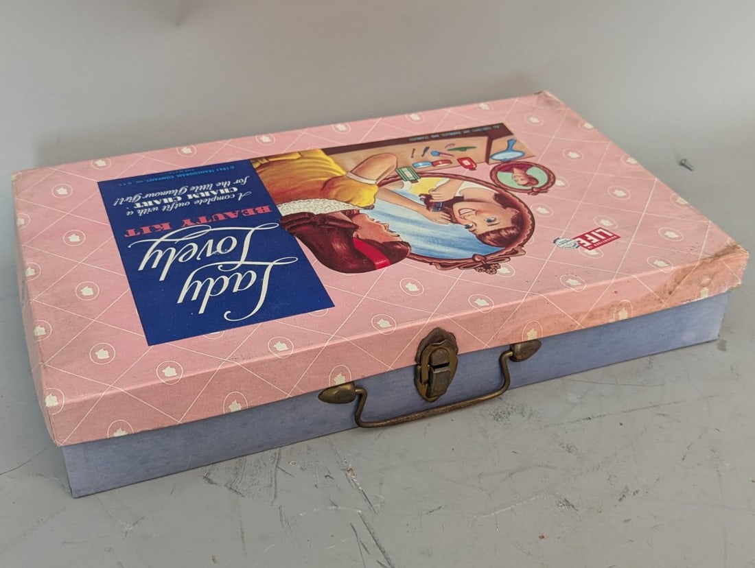Vintage Transogram Lady Lovely Beauty Kit No. 1713 Mid-Century Toy Collector's Dream - 5