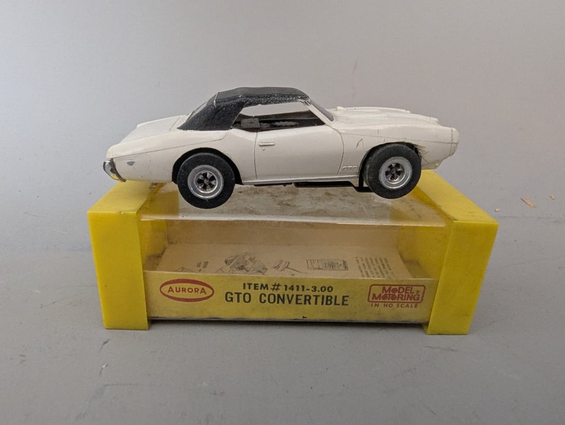 Aurora Model Motoring GTO Convertible HO Slot Car Vintage Classic Collector Item - 3