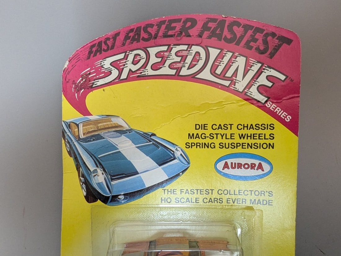 1968 Aurora Speedline Buick Riviera Die-Cast Car NOS Metallic Copper Collectible Toy - 3
