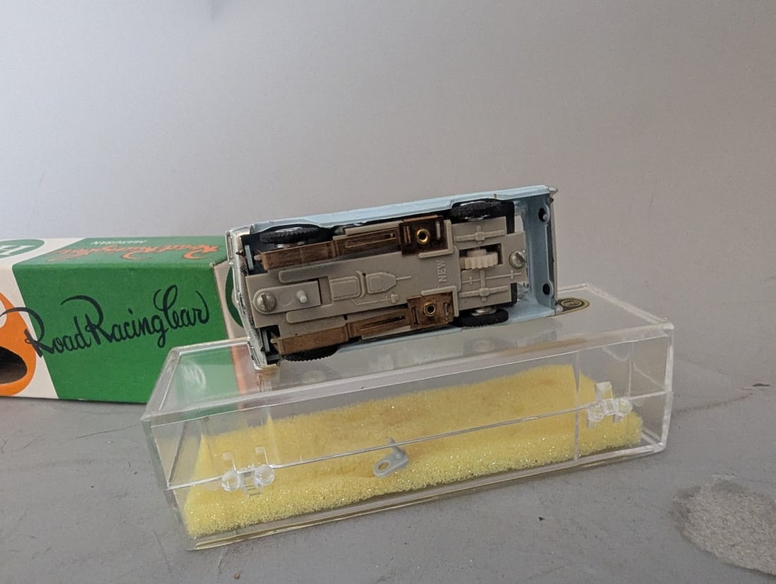 Marusan SAN HO Scale 1960s Buick Station Wagon Slot Car Vintage Toy Collectible - 4