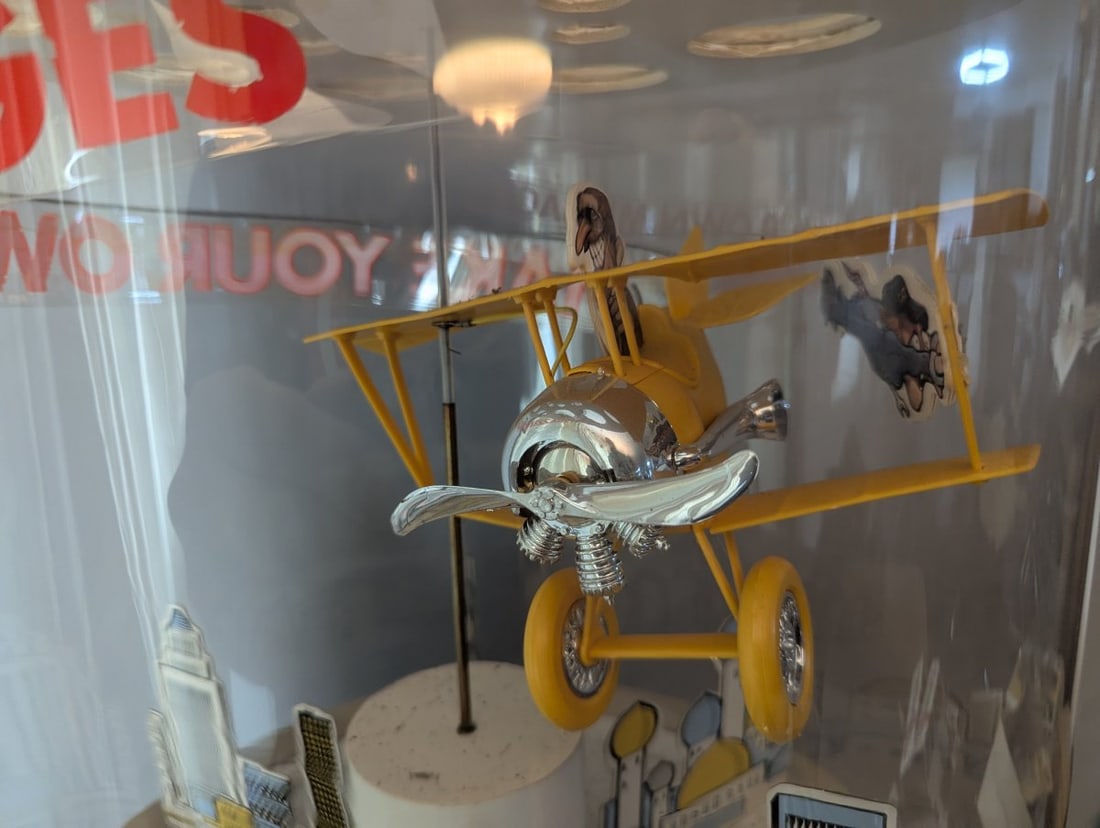 Vintage Revell Incredible Flying Machine Motorized Store Display Aviation Collectible - 7