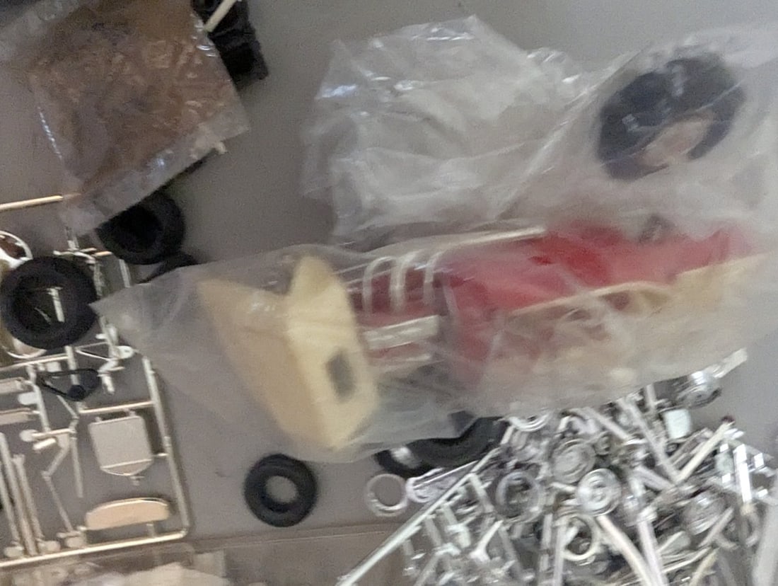 Large Lot Vintage Assorted Model Car Kit Parts For Restoration or Custom Projects - 6