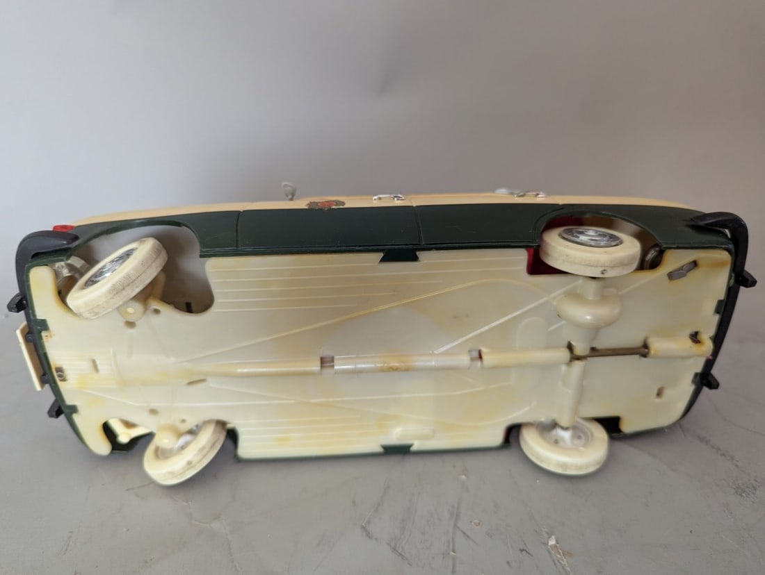 Anker Spielzeug Wartburg 353 Polizeiauto Vintage Toy Car with Original Box - 7