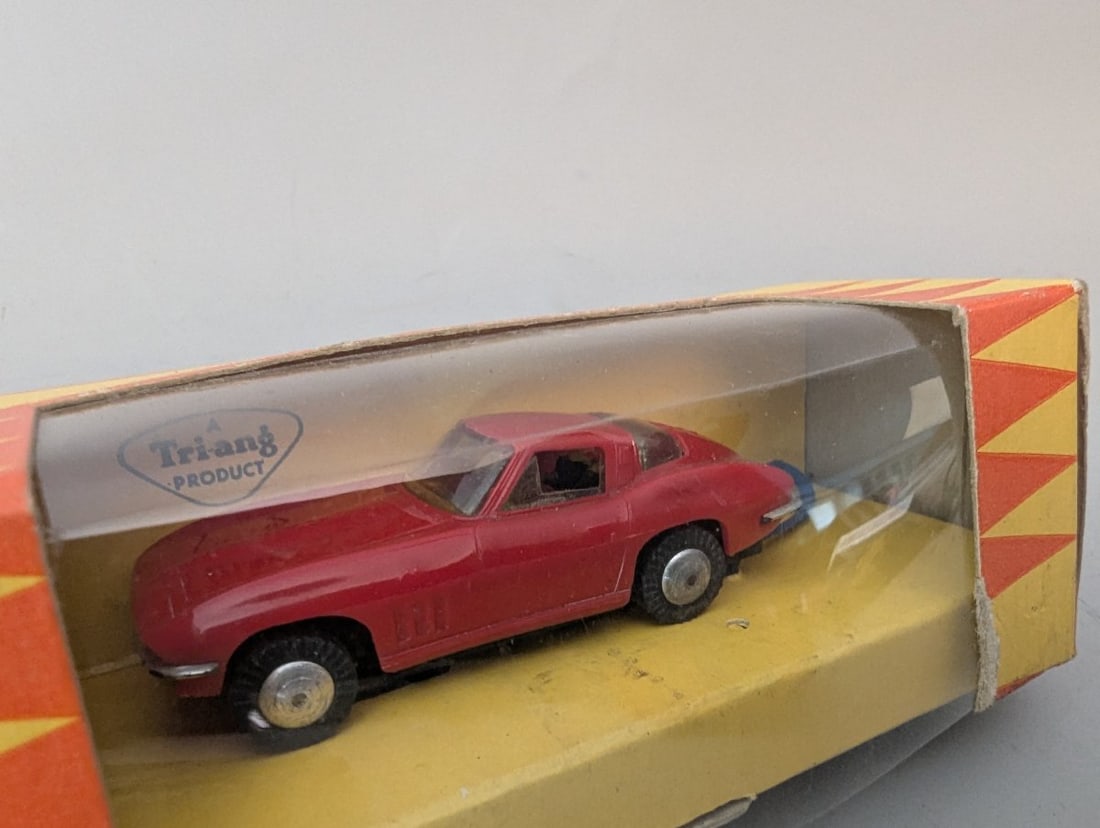 Tri-ang Minic M 1577 Chevrolet Stingray Toy Car Vintage Collectible New Old Stock - 6
