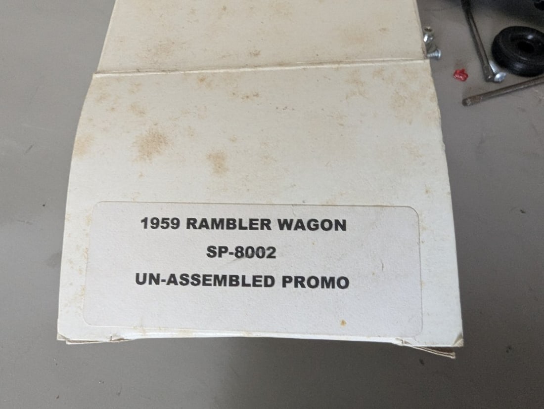 AMT 1959 Rambler Wagon Un-Assembled Model Kit SP-8002 Collectible Automotive Promo - 5