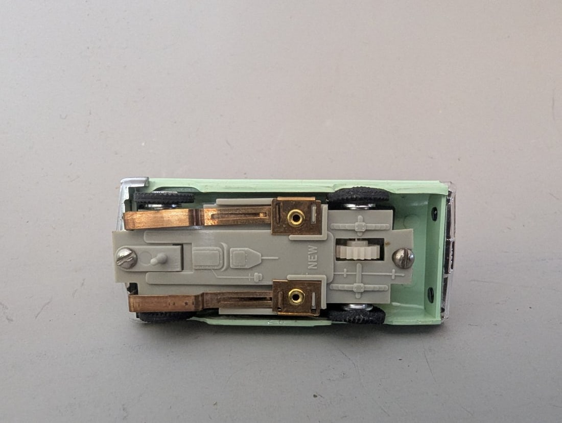 Vintage Marusan SAN HO Scale Slot Car 1963 Pontiac Grand Prix #1290 Collectible - 5