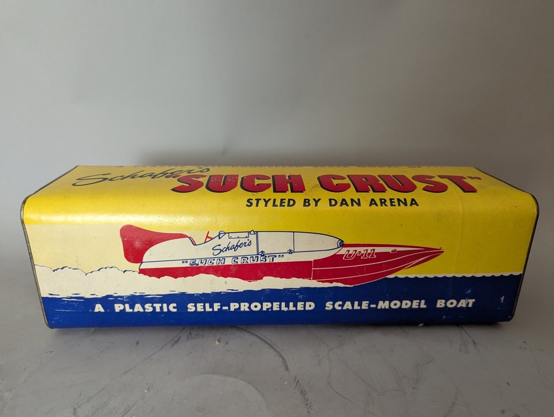 Gold Cup Model Boats Schafer's Such Crust U-11 Hydroplane Toy by Dan Arena NOS - 2