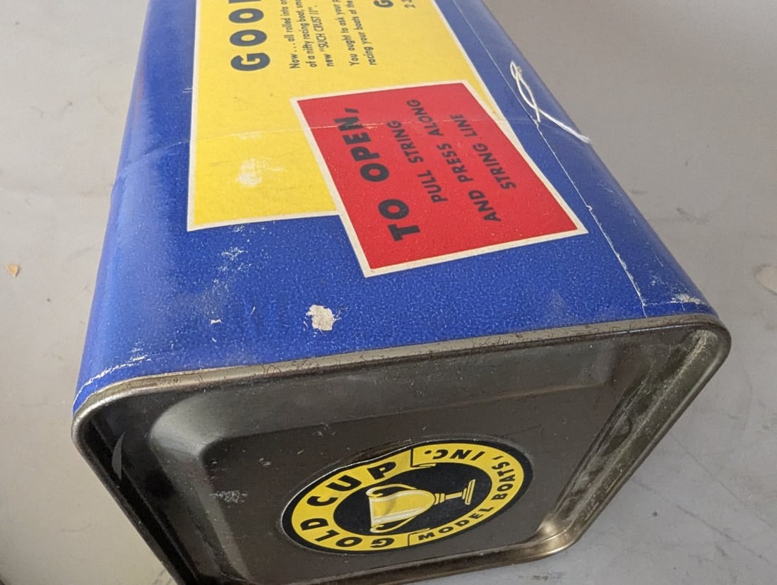 Gold Cup Model Boats Schafer's Such Crust U-11 Hydroplane Toy by Dan Arena NOS - 5