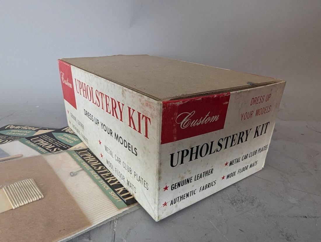 Marty's Little Cars Vintage Custom Upholstery Kit Collection with Display Box - 2