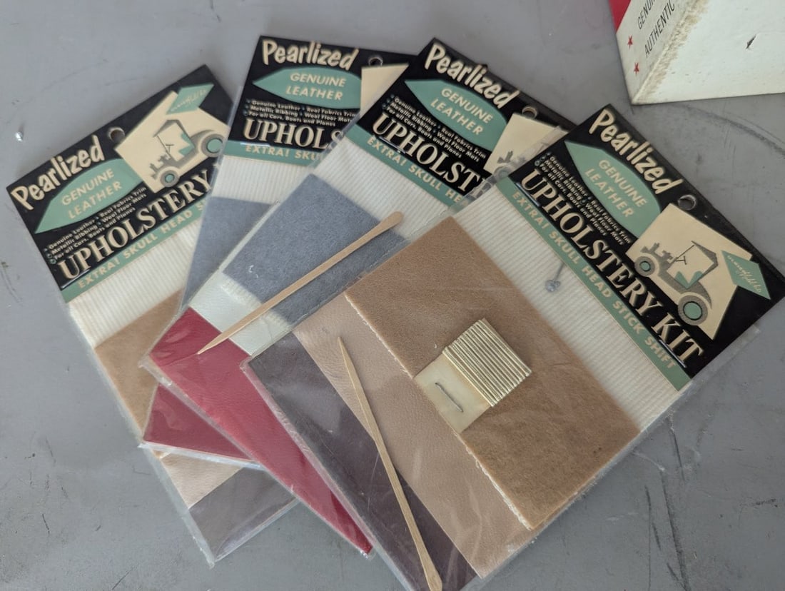 Marty's Little Cars Vintage Custom Upholstery Kit Collection with Display Box - 4