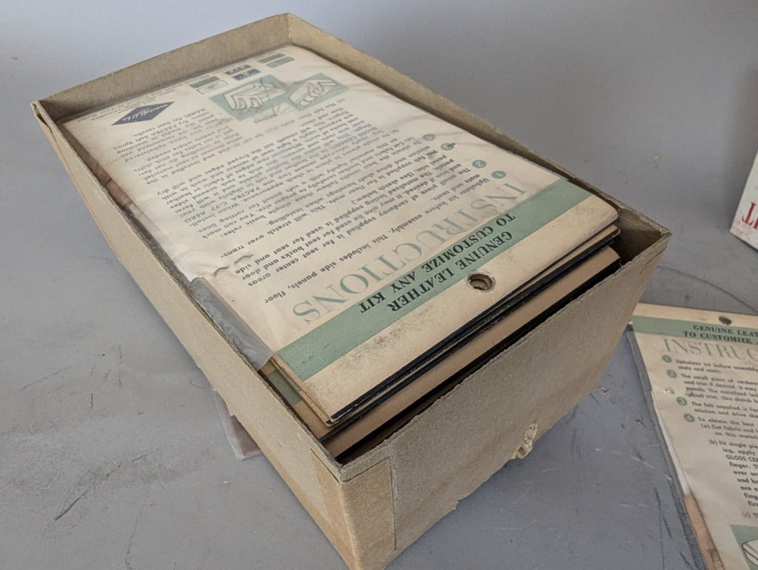 Marty's Little Cars Vintage Custom Upholstery Kit Collection with Display Box - 6
