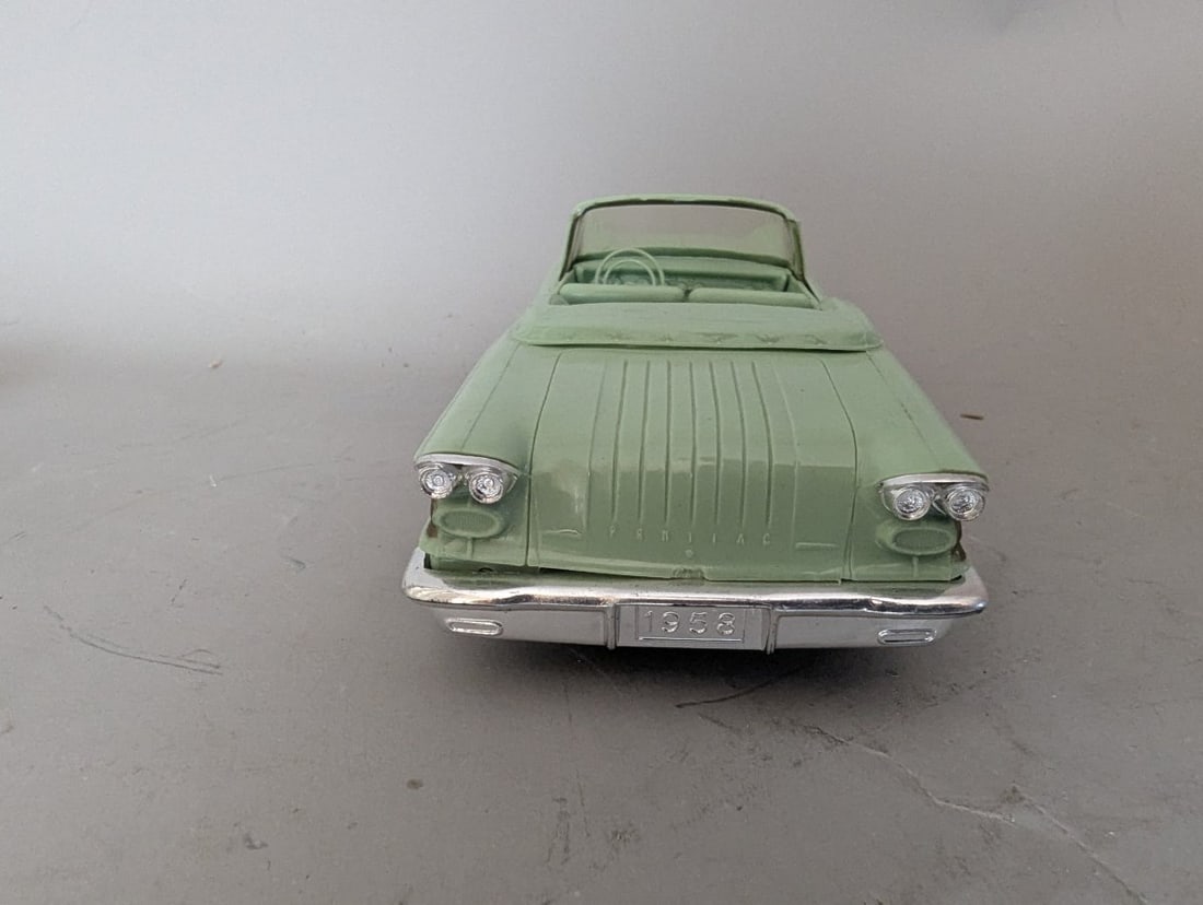 AMT 1958 Pontiac Bonneville Convertible Promo Vintage Collectible Model - 3