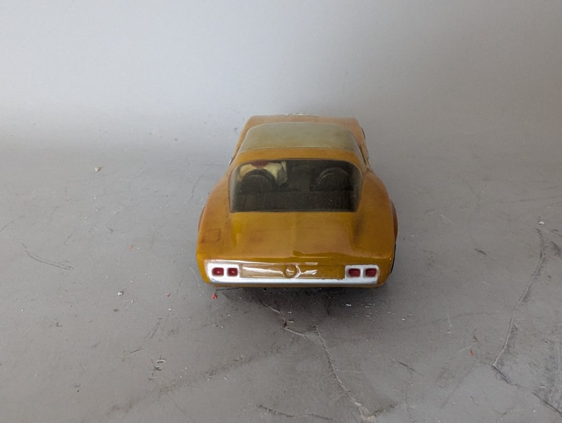Vintage 1960s 1/24 Scale GT Slot Car Tested Runs Project Car Collectible Racing - 4