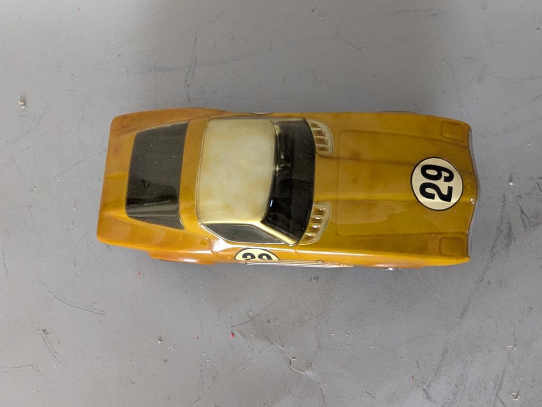 Vintage 1960s 1/24 Scale GT Slot Car Tested Runs Project Car Collectible Racing - 5