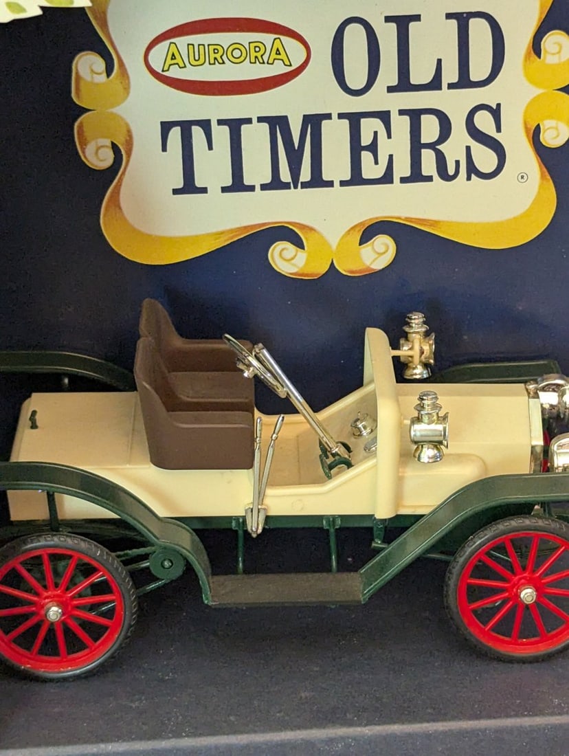 1961 Aurora Old Timers 1909 Buick Model Store Display Rare Collectible Vintage - 2
