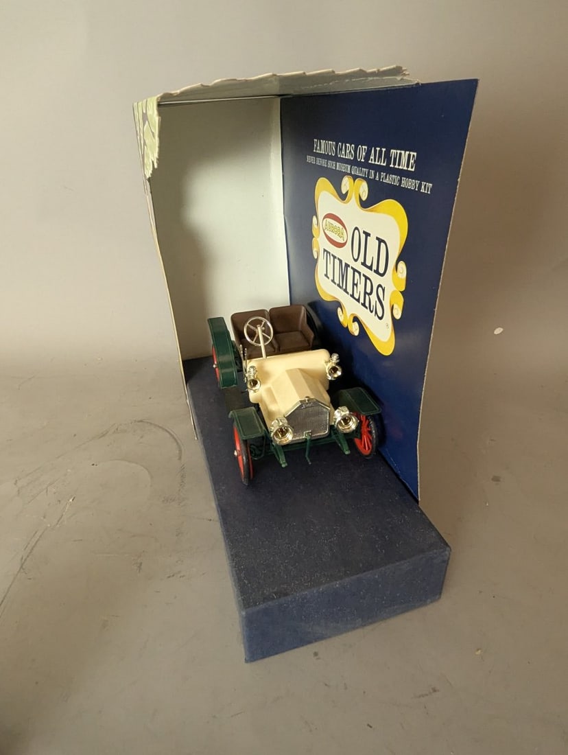 1961 Aurora Old Timers 1909 Buick Model Store Display Rare Collectible Vintage - 3