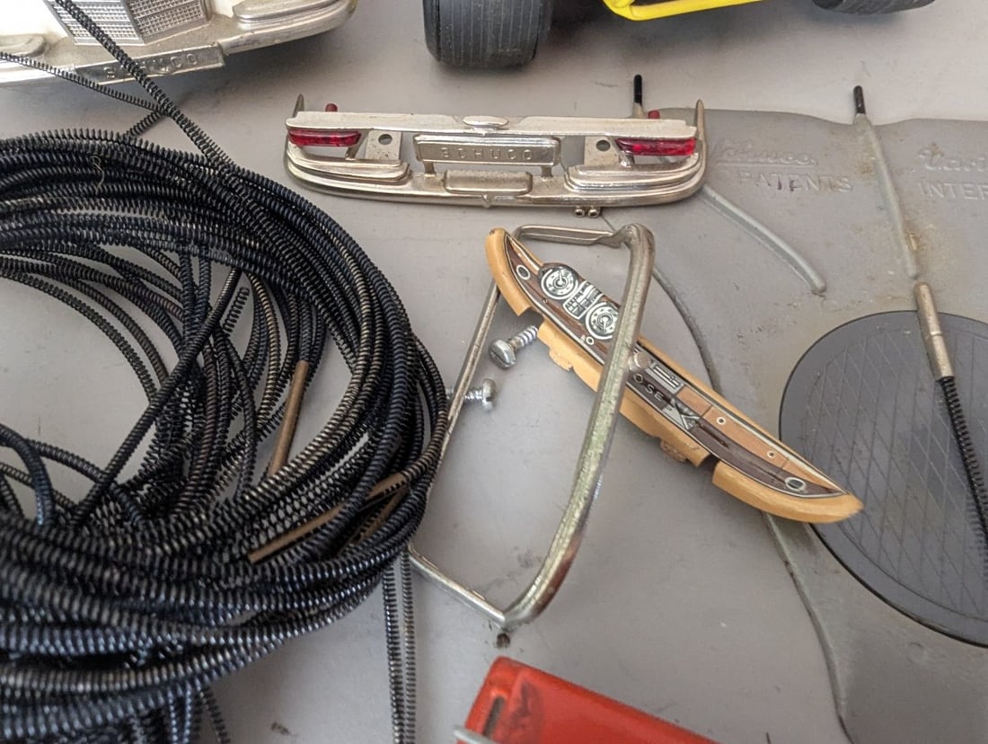 Lot of Assorted Schuco Parts and Varianto Model Cars for Restoration and Collecting - 7