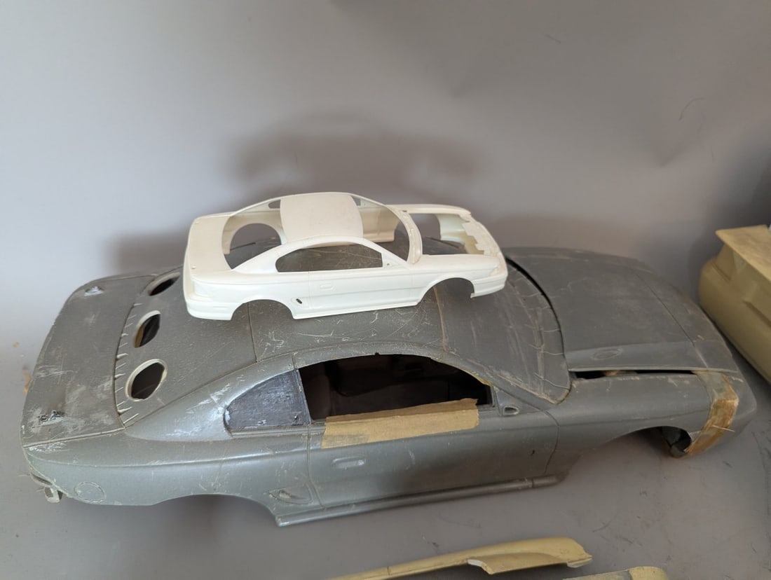 Revell Monogram Boss Mustang 1/25 Scale Model Kit Production Molds and Parts Collection - 2