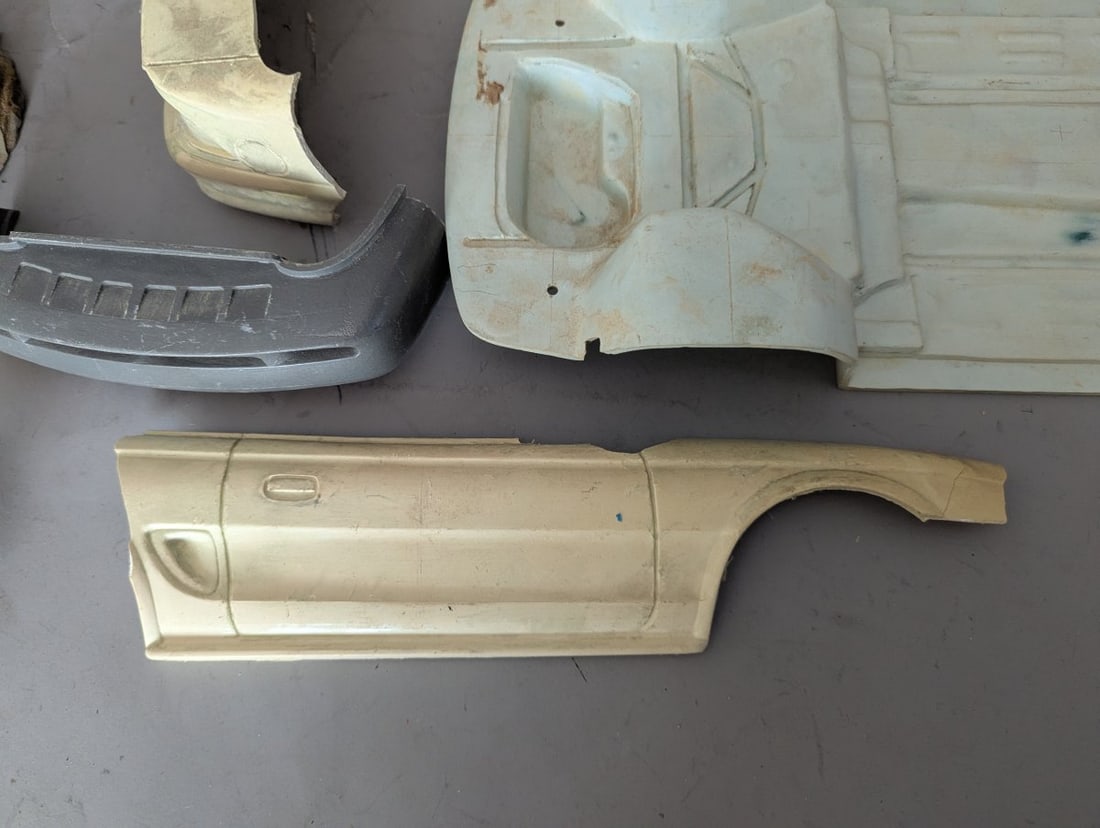 Revell Monogram Boss Mustang 1/25 Scale Model Kit Production Molds and Parts Collection - 5