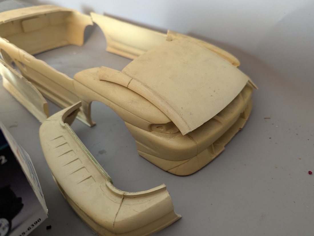 Revell Monogram Boss Mustang 1/25 Scale Model Kit Production Molds and Parts Collection - 8