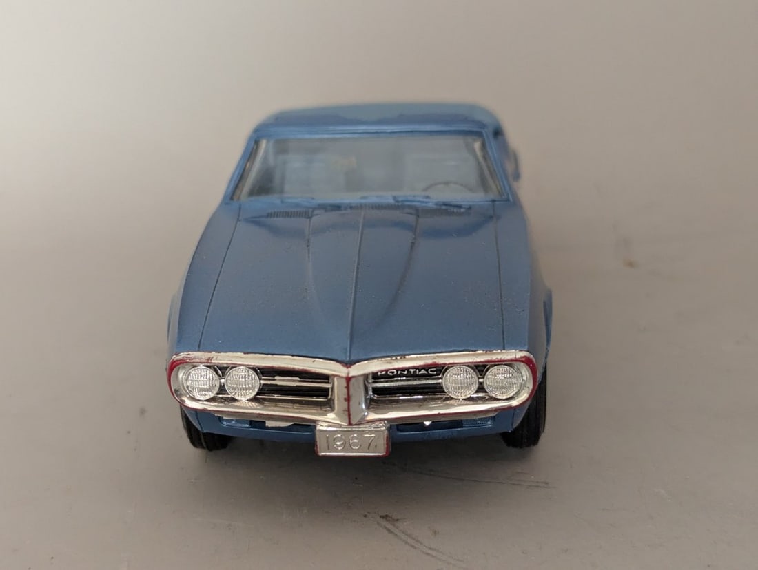 Vintage 1967 Pontiac Firebird Convertible Promotional Model Car AMT Muscle Classic - 2