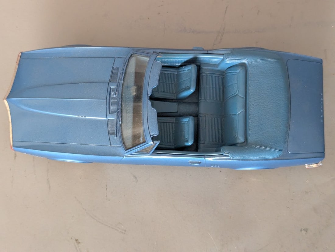 Vintage 1967 Pontiac Firebird Convertible Promotional Model Car AMT Muscle Classic - 6
