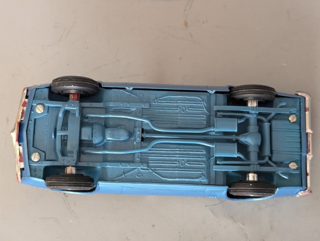Vintage 1967 Pontiac Firebird Convertible Promotional Model Car AMT Muscle Classic - 7