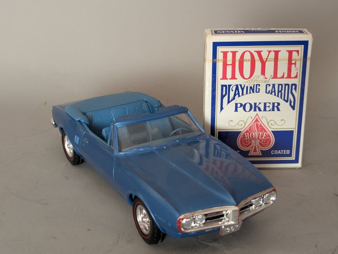 Vintage 1967 Pontiac Firebird Convertible Promotional Model Car AMT Muscle Classic - 8