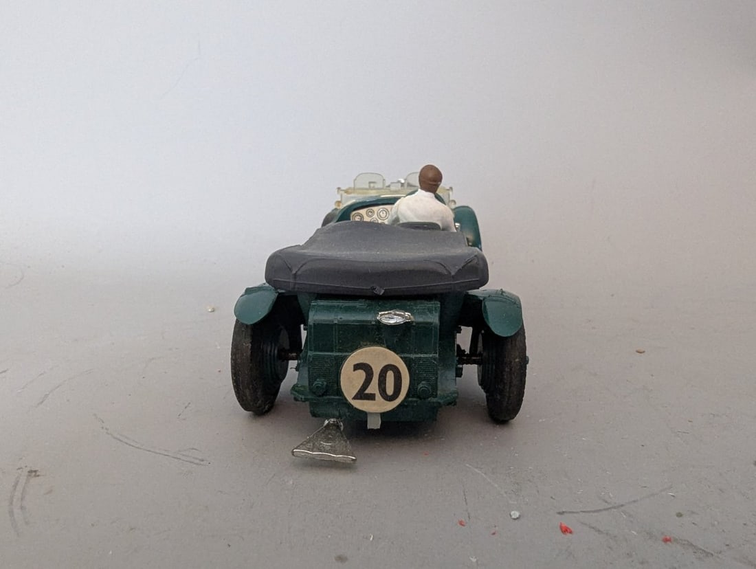 Tri-ang Scalextric Bentley C74 Vintage Slot Car 4.5 Litre 'Blower' Tested Runs Good - 4