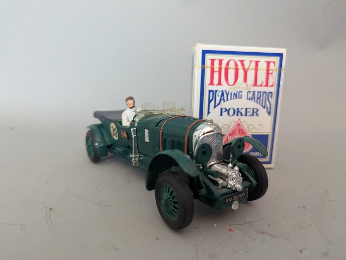 Tri-ang Scalextric Bentley C74 Vintage Slot Car 4.5 Litre 'Blower' Tested Runs Good - 8
