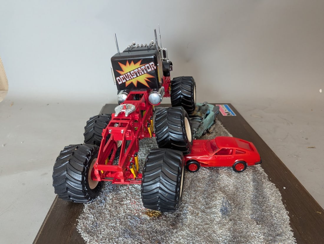 Monogram Devastator Monster Truck Store Display Diorama Vintage Point-of-Sale Collectible - 6