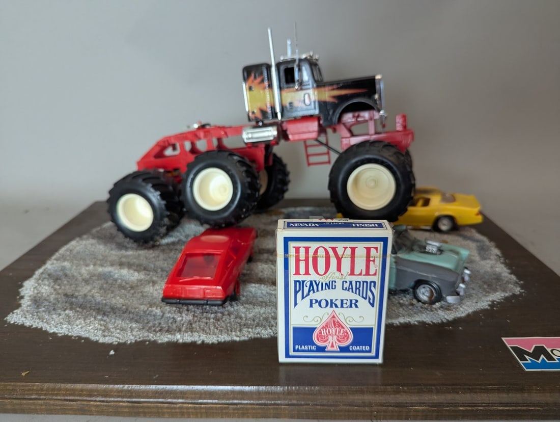 Monogram Devastator Monster Truck Store Display Diorama Vintage Point-of-Sale Collectible - 7