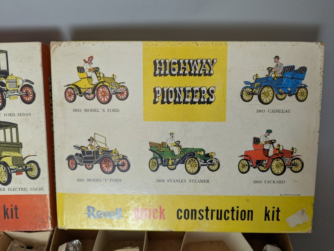 Revell Highway Pioneers Model Kits Series One and Two Vintage Car Collection - 2