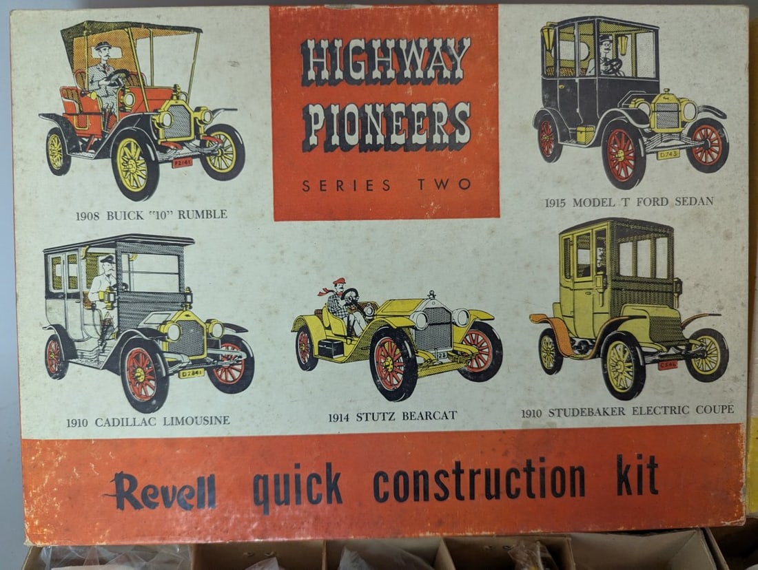 Revell Highway Pioneers Model Kits Series One and Two Vintage Car Collection - 5