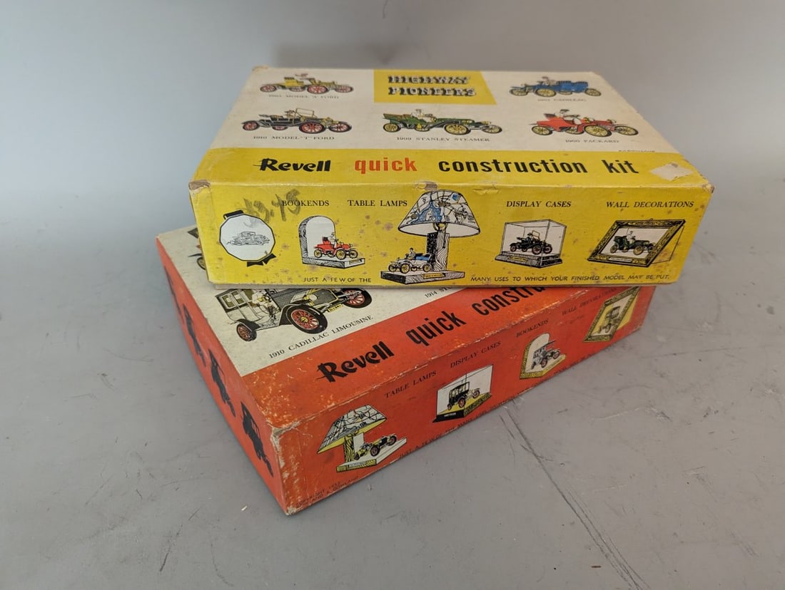 Revell Highway Pioneers Model Kits Series One and Two Vintage Car Collection - 8
