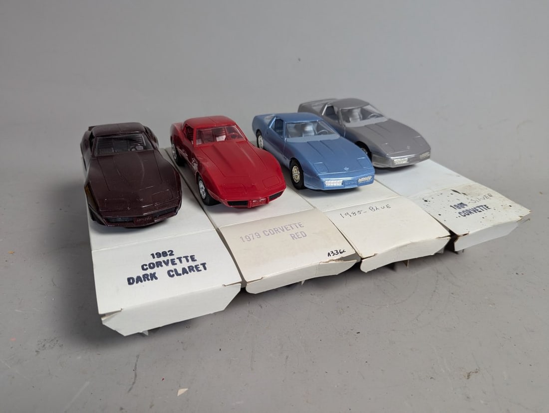 Chevrolet Corvette C3 C4 Promotional Model Collection - Classic Car Enthusiast Items (1 of 9)