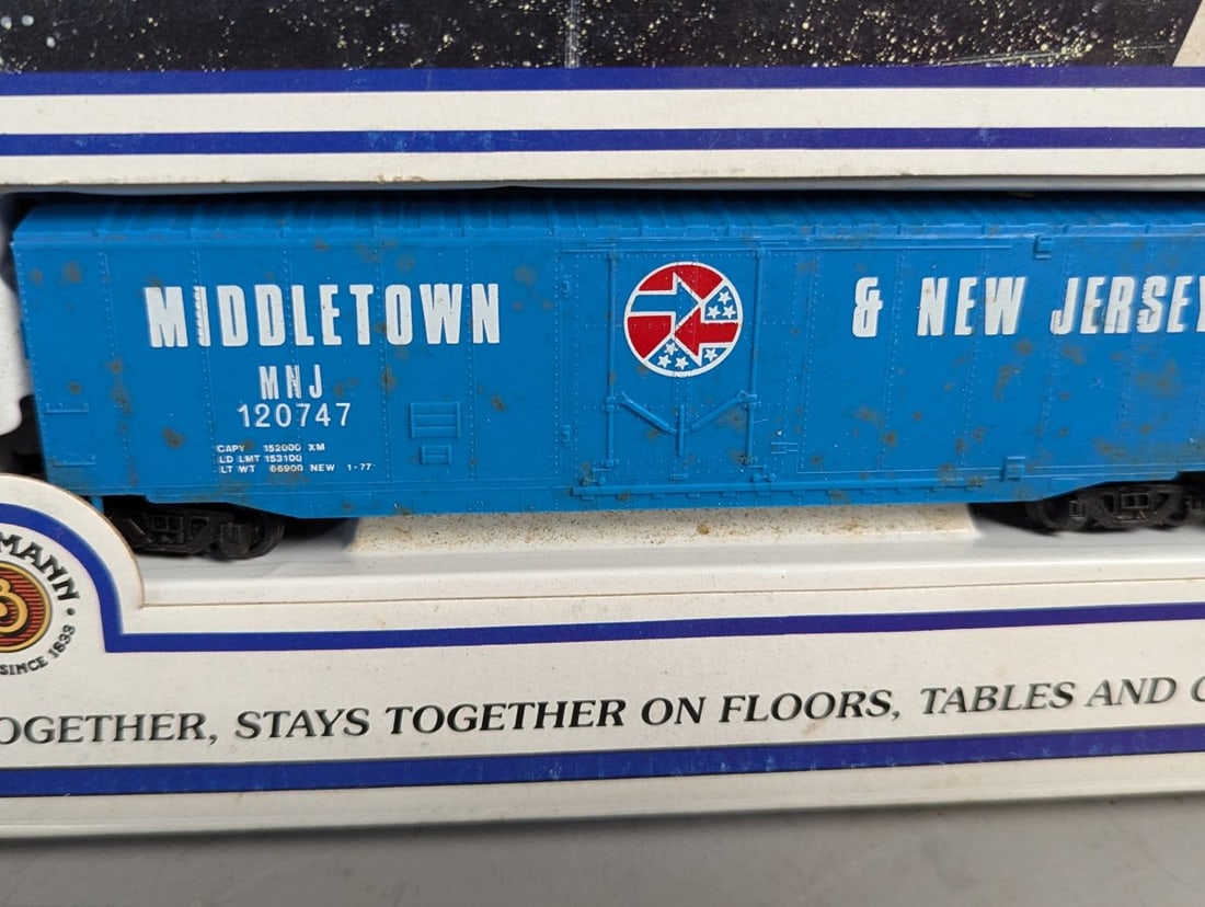 Bachmann Galaxy E-Z Track HO Scale Electric Train Set 00610 New Old Stock - 5