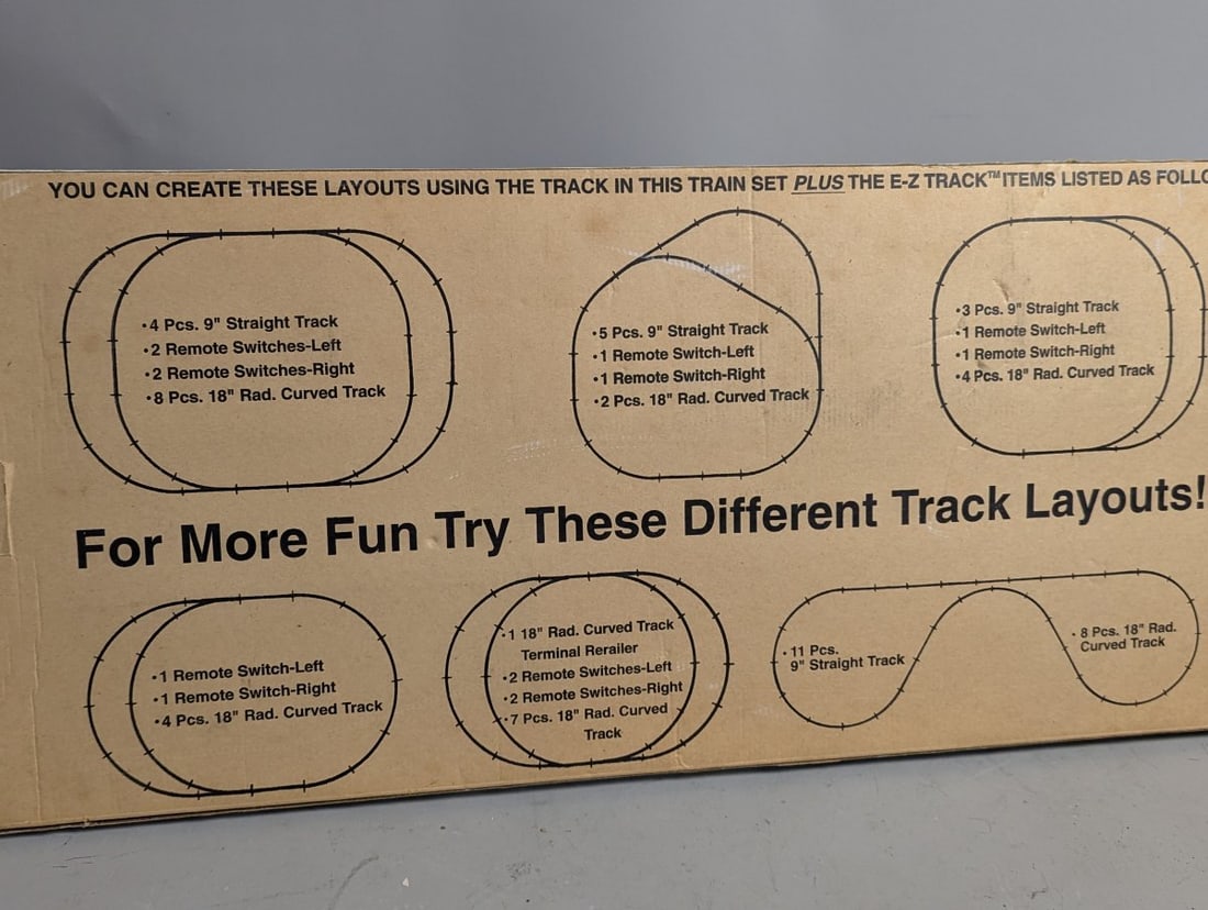 Bachmann Galaxy E-Z Track HO Scale Electric Train Set 00610 New Old Stock - 6