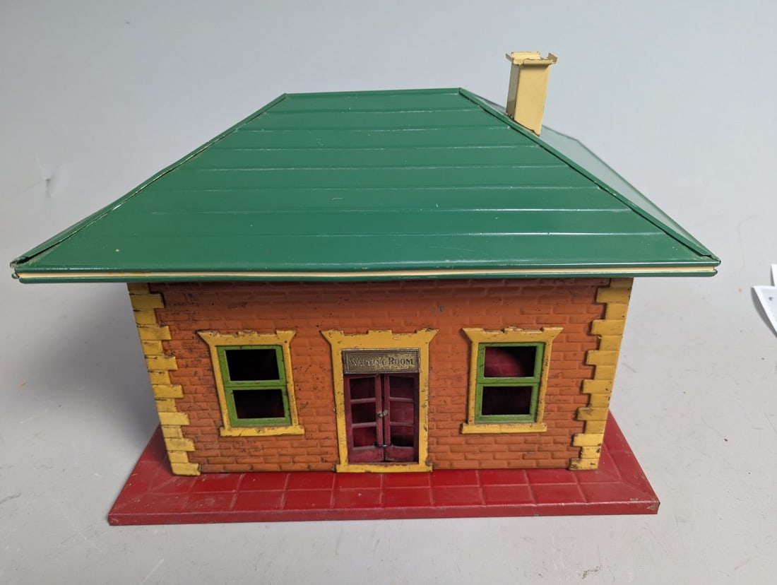 Lionel Pre-War Standard Gauge No. 124 City Station Vintage Toy Train Accessory - 4